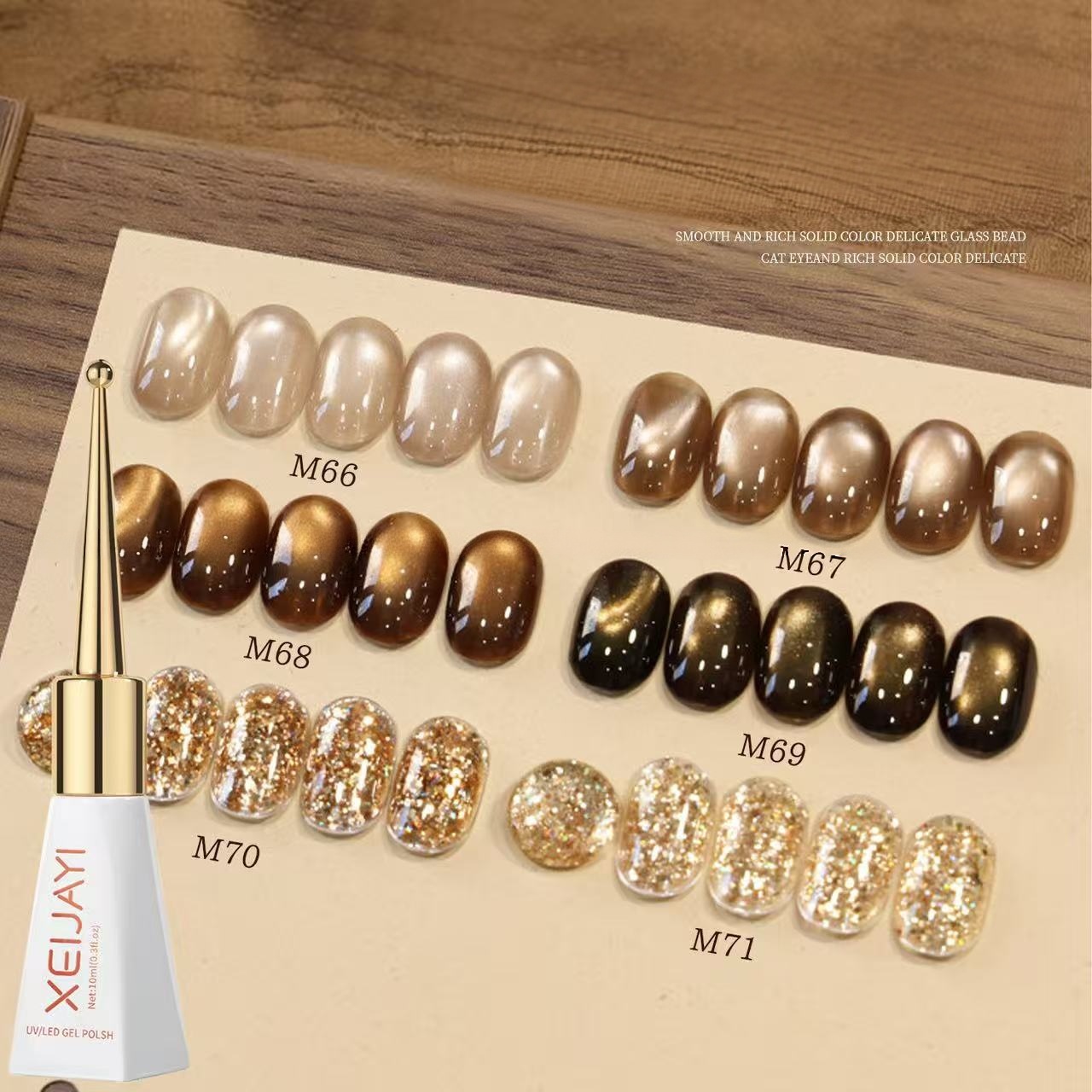 Nail Art Vintage - 6 Renk Eski Para Stili Cam