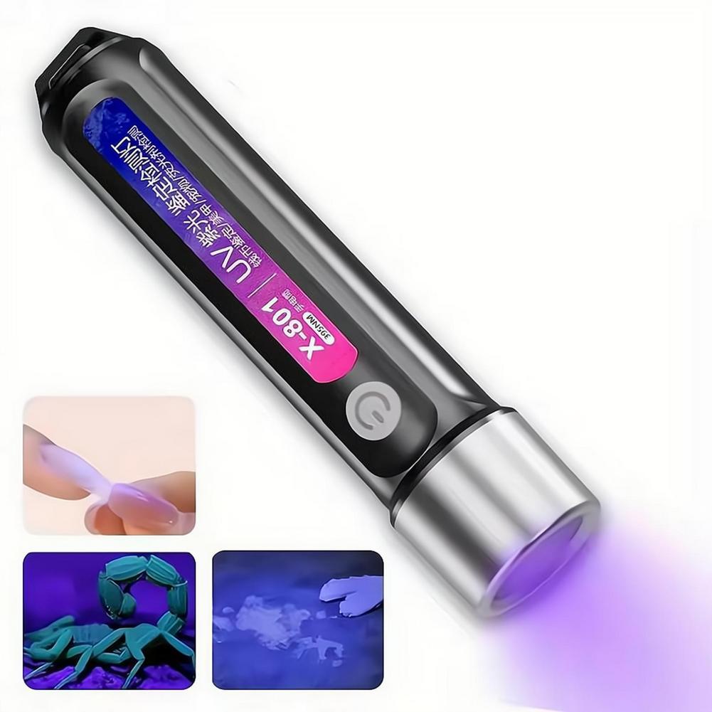 Uv Led Lamp Nail - Mini UV LED Siyah Işık El