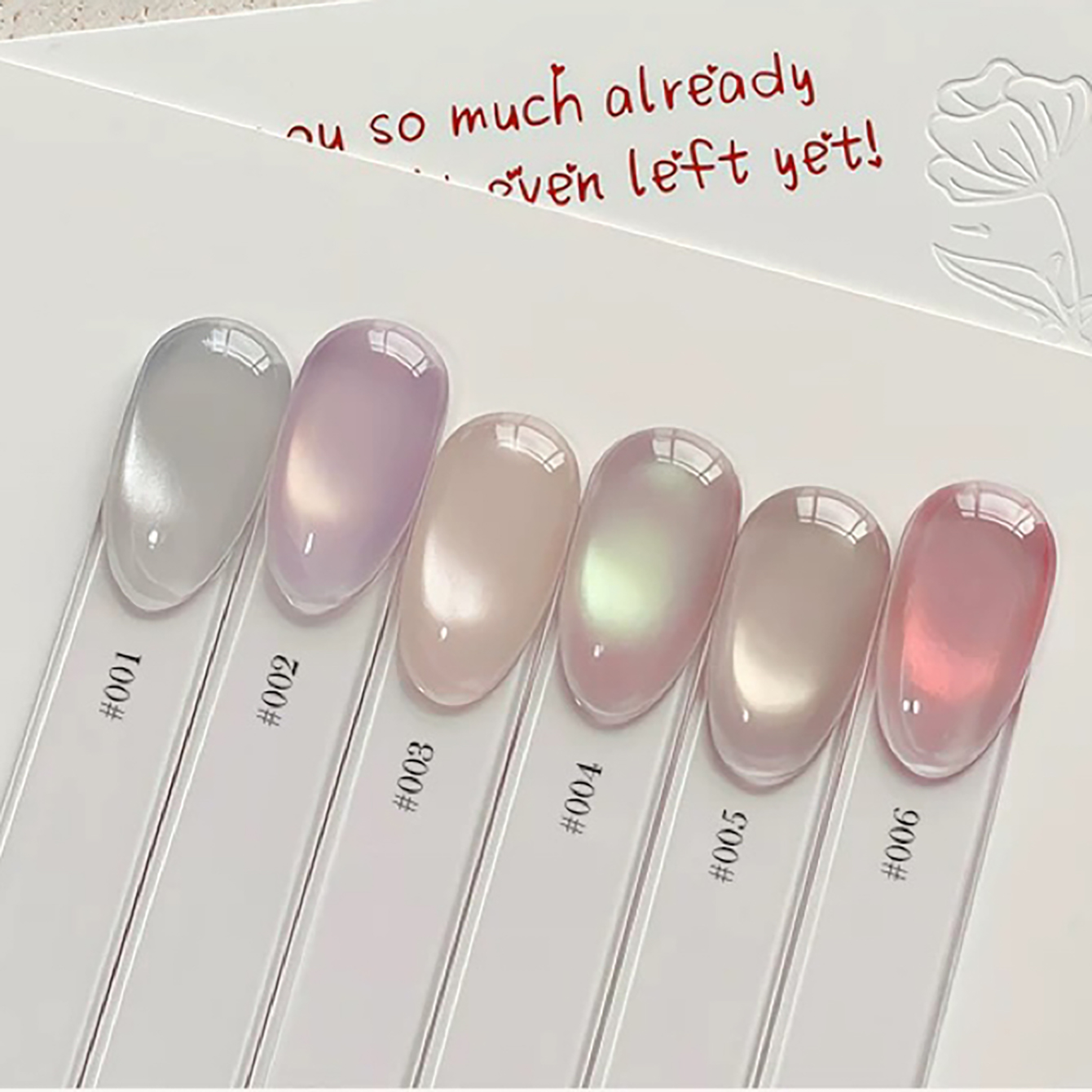 Nail Art Pink Cat Eye - MIANEL 10ML Şeker Cam Boncuklu Kedi