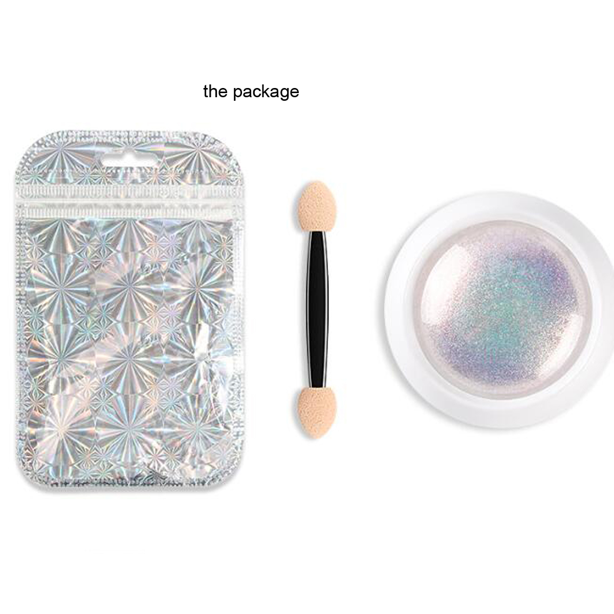 1 kavanoz Aurora Denizkızı İnc - Nail Glitter Chrome incelemesi ve fiyatı