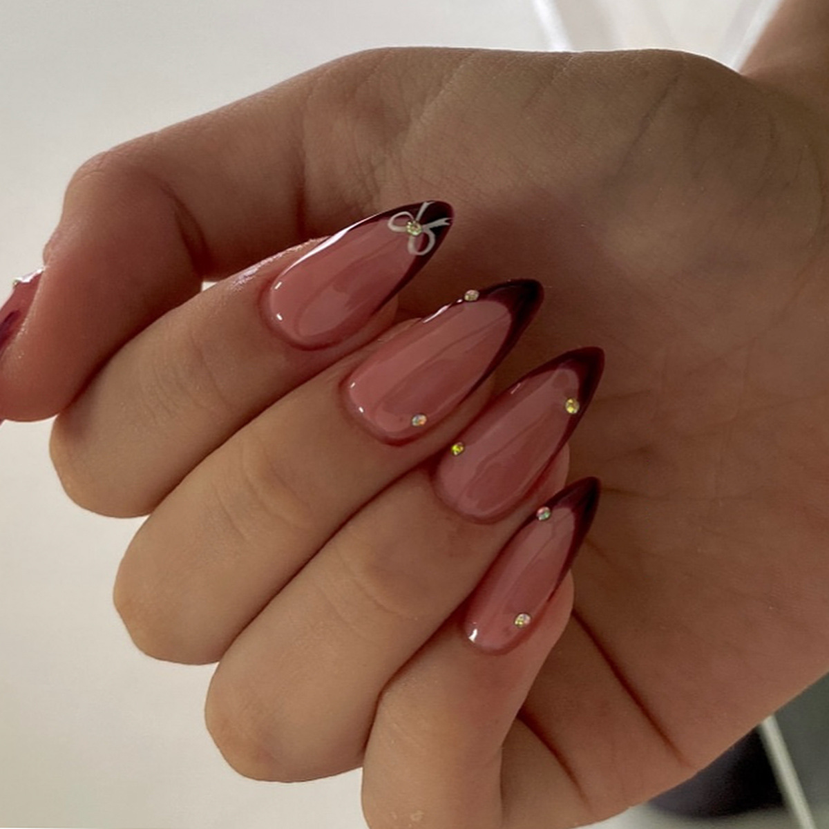 24 Adet Retro Şarap Kırmızısı  - Nail Art Red incelemesi ve fiyatı