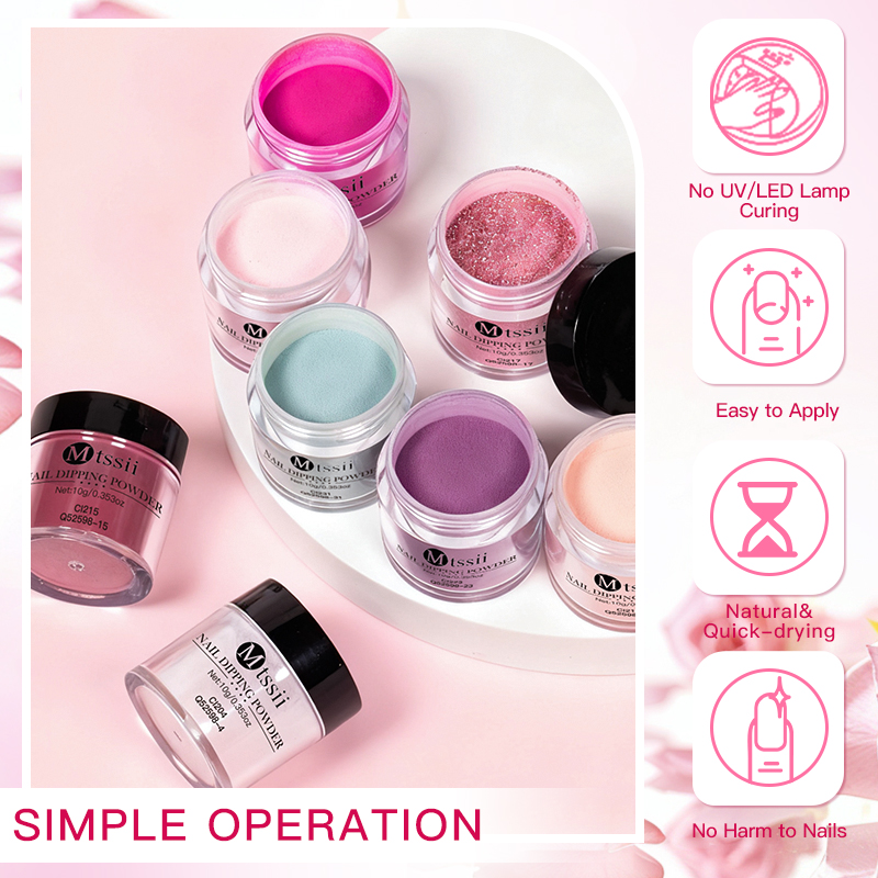 10'lu Set Dip Tırnak Tozu Kiti - Nail Glitter Chrome incelemesi ve fiyatı