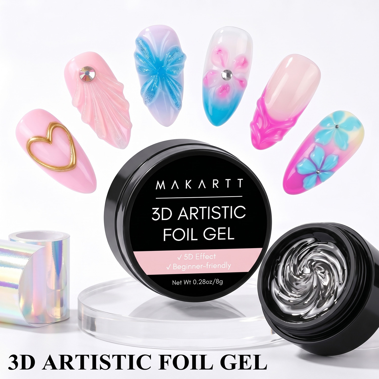 Makartt 3D Tırnak Jeli 8ml Tır - Uv Led Lamp Nail incelemesi ve fiyatı