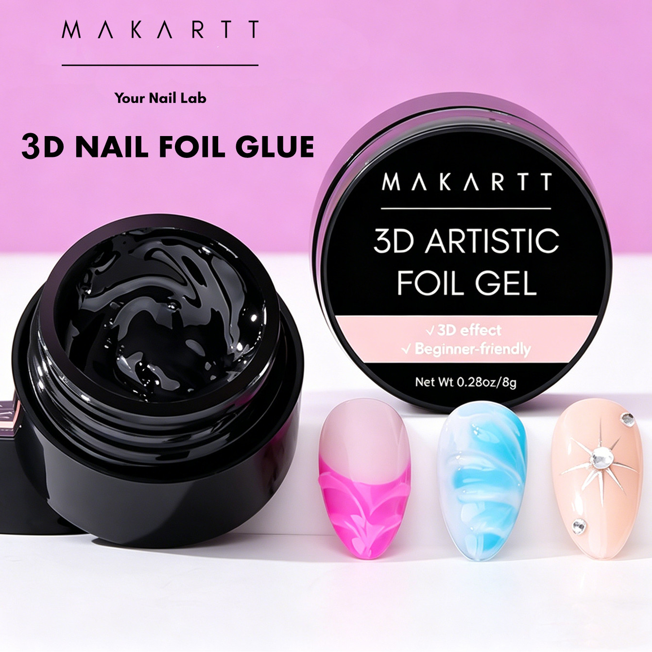Makartt 3D Tırnak Jeli 8ml Tır - Uv Led Lamp Nail incelemesi ve fiyatı
