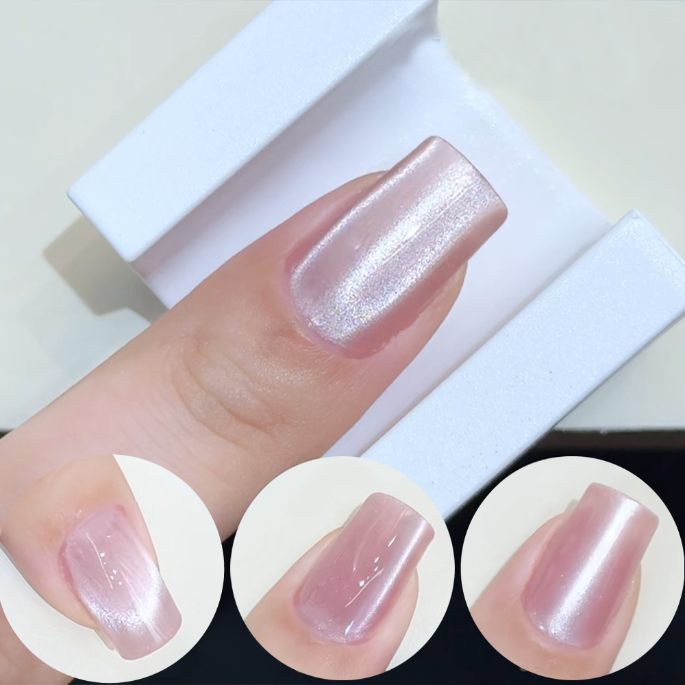 5D U Şekilli Fransız Kedi Gözü - Nail Art Pink Cat Eye incelemesi ve fiyatı