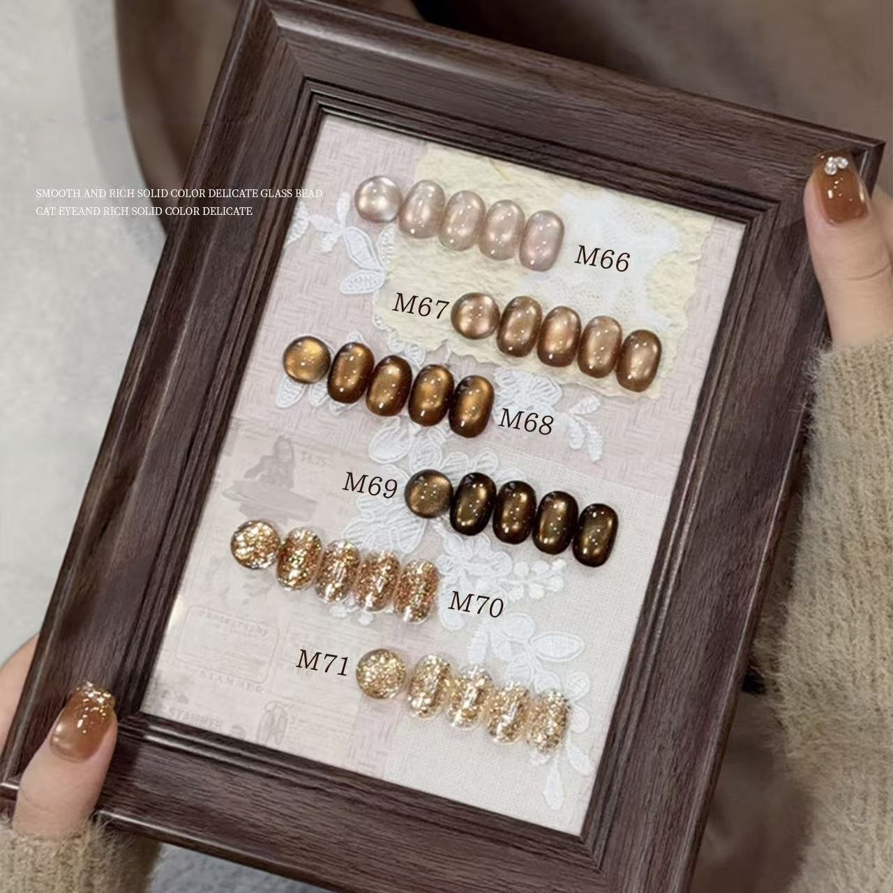 6 Renk Eski Para Stili Cam Bon - Nail Art Vintage incelemesi ve fiyatı