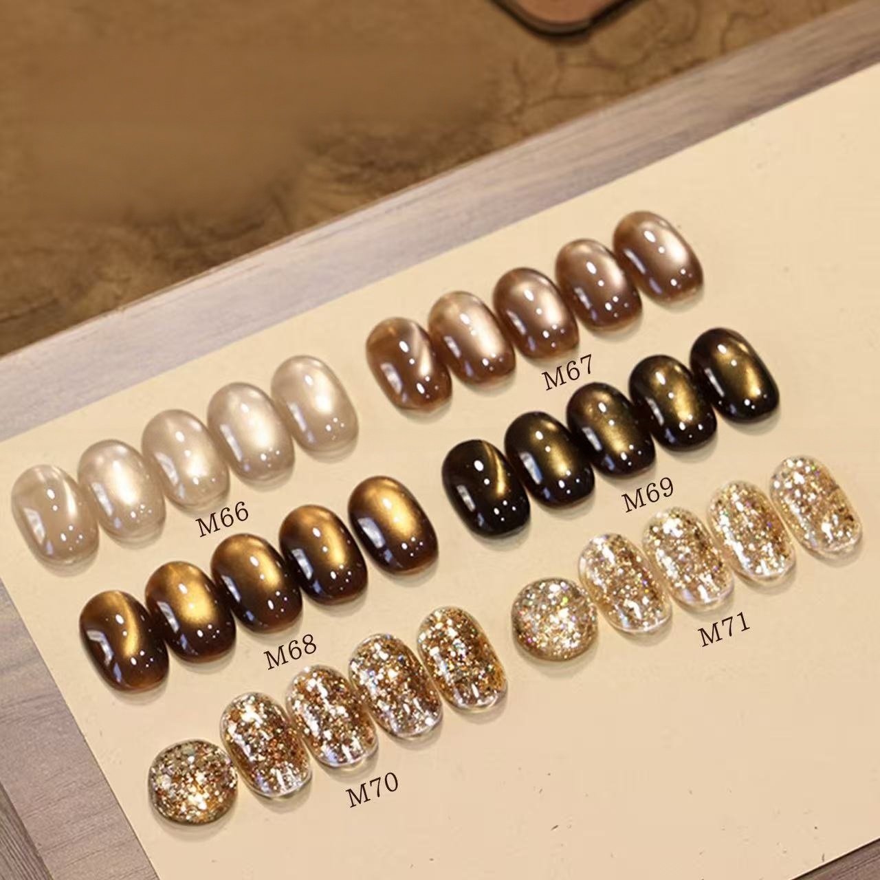 6 Renk Eski Para Stili Cam Bon - Nail Art Vintage incelemesi ve fiyatı