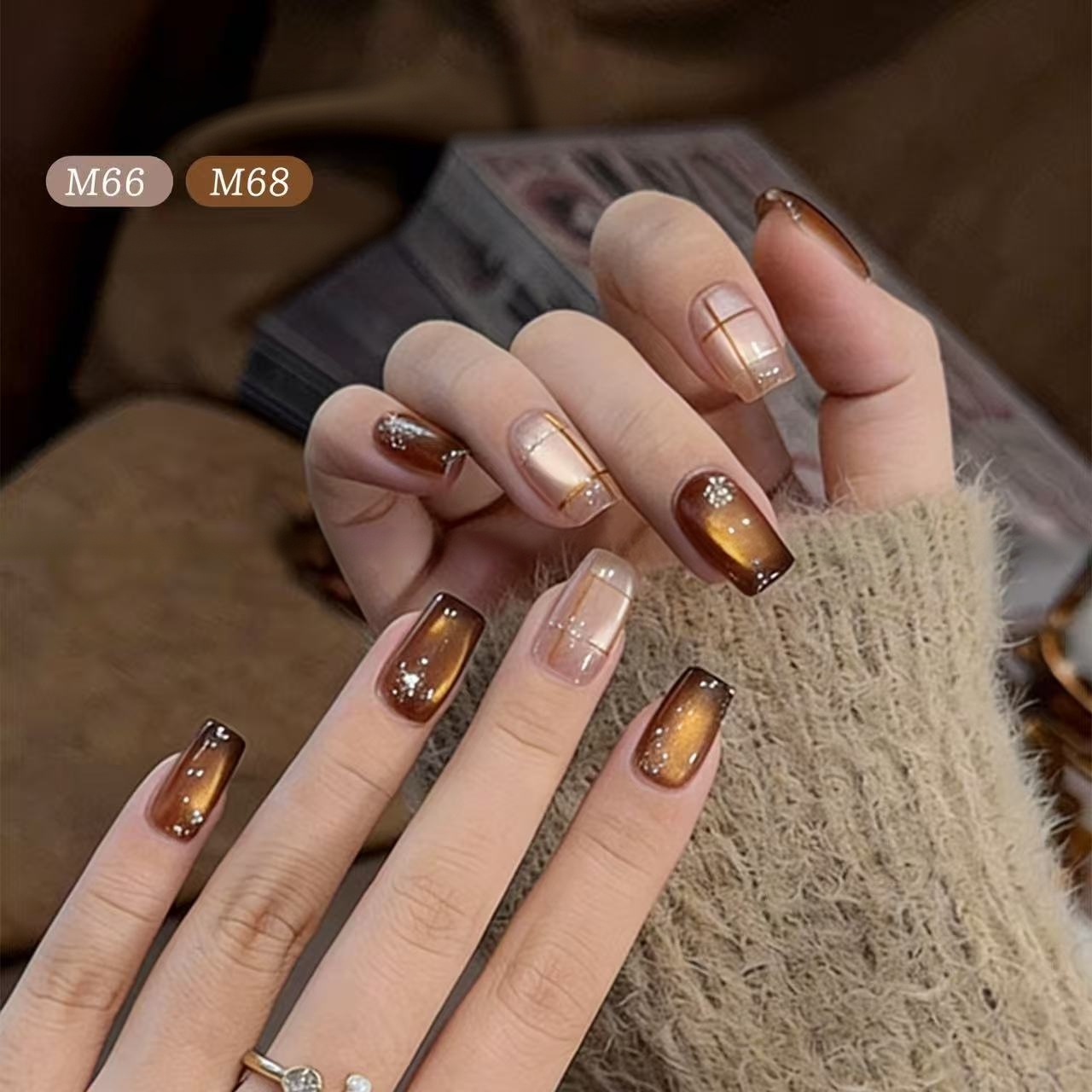 6 Renk Eski Para Stili Cam Bon - Nail Art Vintage incelemesi ve fiyatı