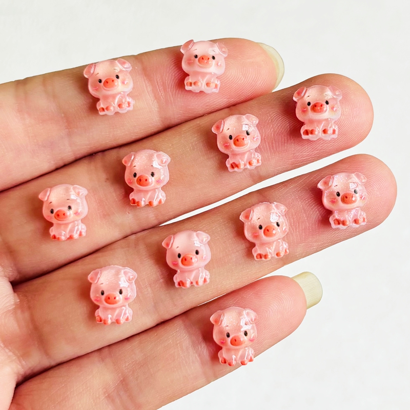 60 adet karikatür mini domuz t - Nail Art Vintage incelemesi ve fiyatı