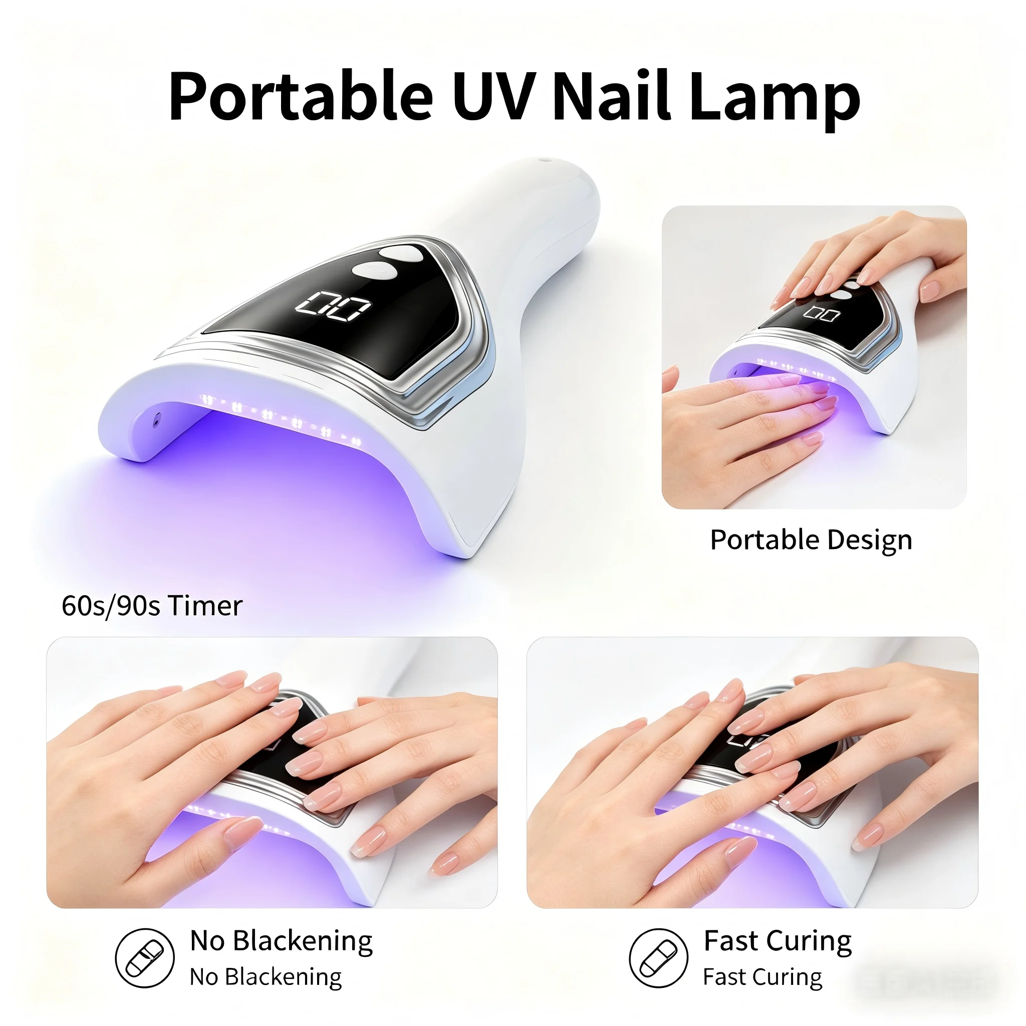 Taşınabilir UV Tırnak Lambası, - Uv Led Lamp Nail incelemesi ve fiyatı