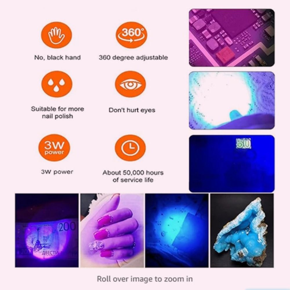 Taşınabilir 5W/3W UV Led Tırna - Uv Led Lamp Nail incelemesi ve fiyatı