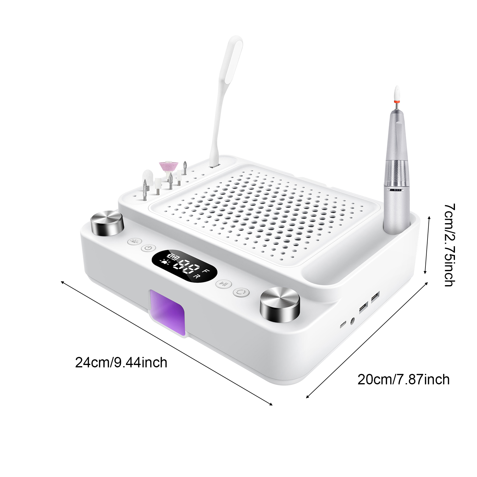 5'i 1 arada Tırnak Freze Makin - Uv Led Lamp Nail incelemesi ve fiyatı
