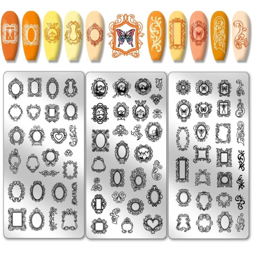 3 adet Vintage Resim Çerçevesi - Nail Art Vintage incelemesi ve fiyatı