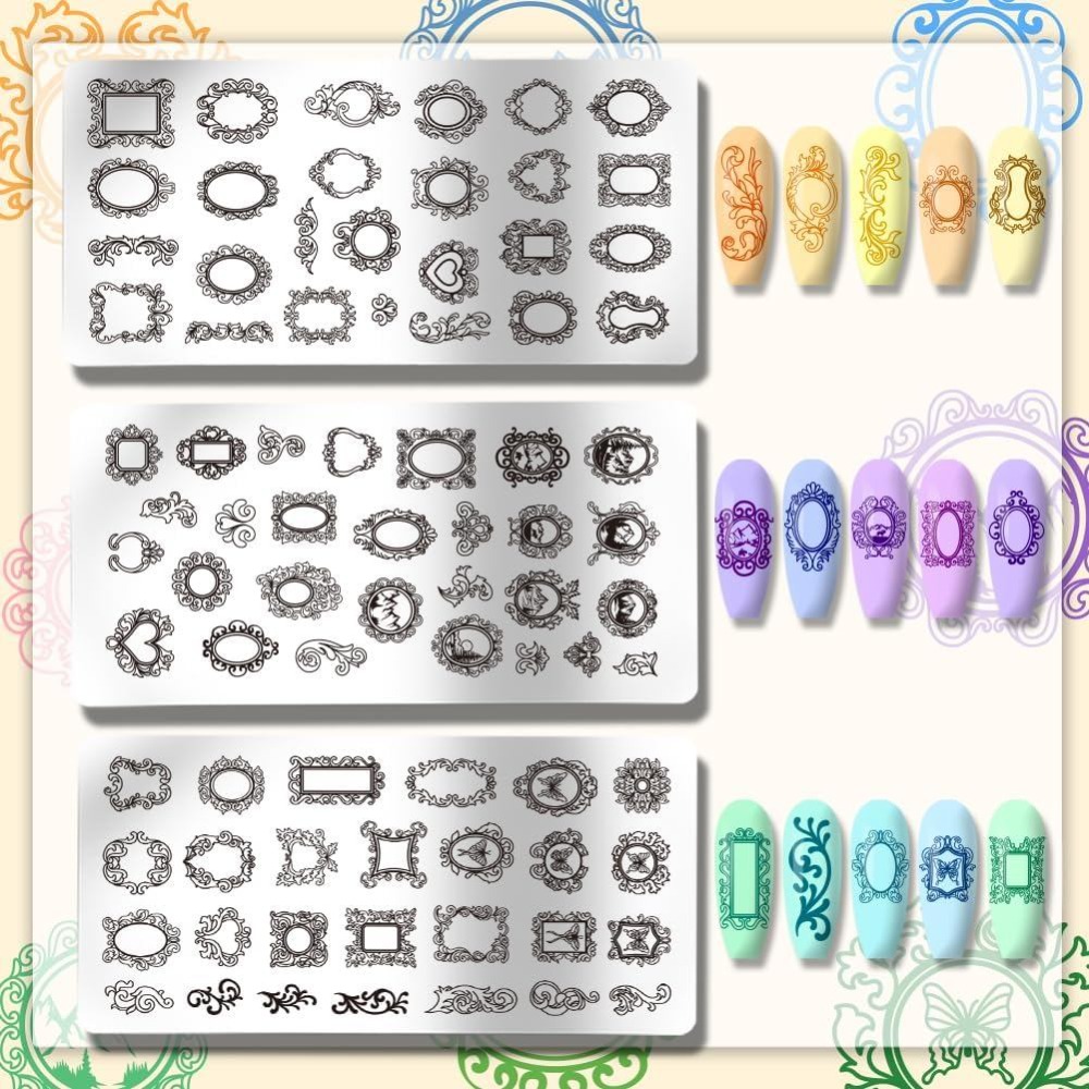 3 adet Vintage Resim Çerçevesi - Nail Art Vintage incelemesi ve fiyatı