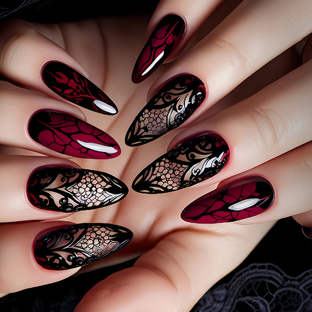 Kadınlar için orta boy takma t - Nail Art Red incelemesi ve fiyatı