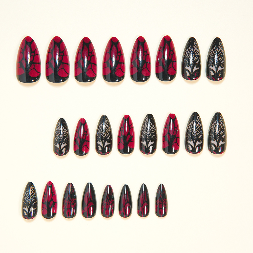 Kadınlar için orta boy takma t - Nail Art Red incelemesi ve fiyatı