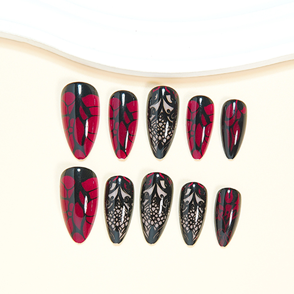 Kadınlar için orta boy takma t - Nail Art Red incelemesi ve fiyatı