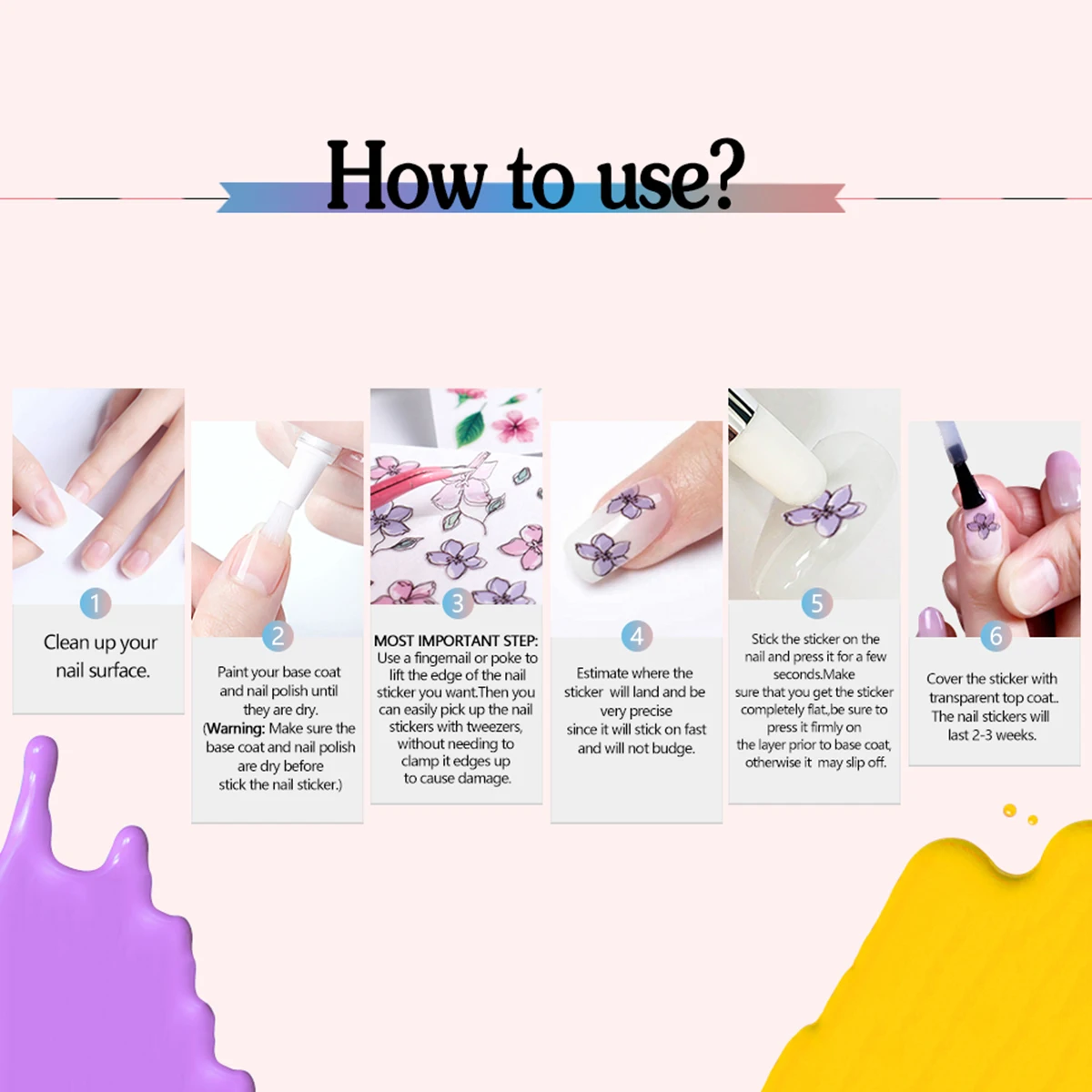 Leopar Baskı Serisi Nail Art E - Nail Art Zebra Design incelemesi ve fiyatı