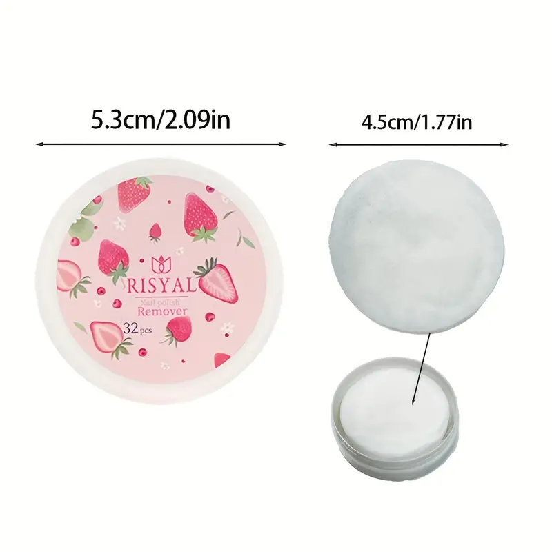 32 adet/kutu Çilek Oje Çıkarıc - Nail Art Remove incelemesi ve fiyatı