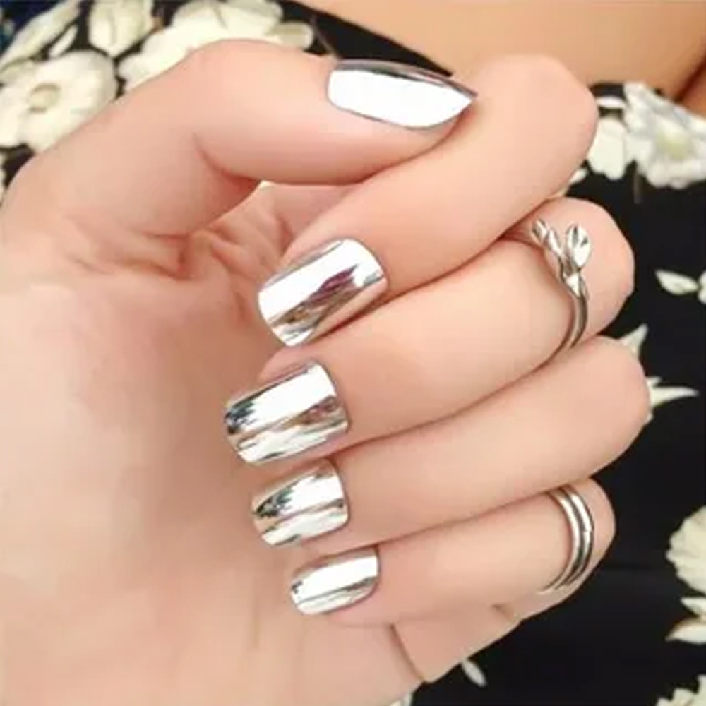 1 Can krom metalik tırnak süsü - Nail Glitter Chrome incelemesi ve fiyatı